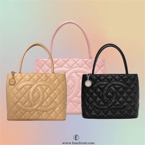 chanel medalion tote|chanel medallion tote review.